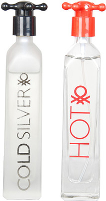

Benetton Cold Silver & Hot Gift Set Combo Set(Set of 2)