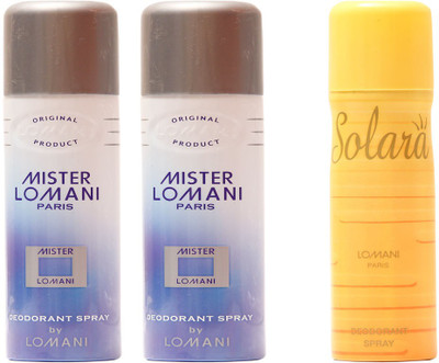 

Lomani Mister Lomani,Solara Combo Set(Set of 3)