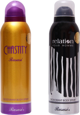 

Rasasi Chastity Women::Relation Men Combo Set(Set of 2)