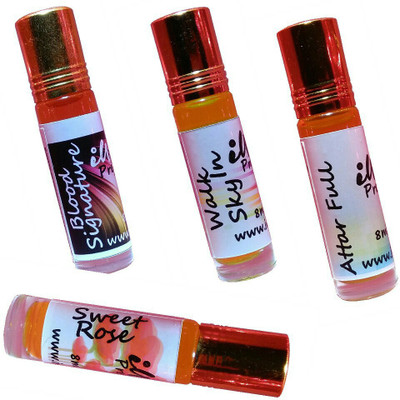 

Iwill Non Alcoholic Perfumes Floral Attar Fancy Ittar 32 ml Combo Set(Set of 4)
