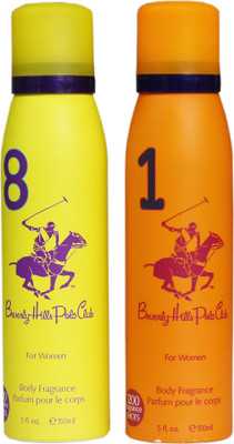 

Beverly hills polo club YELLOW Gift Set Combo Set(Set of 2)