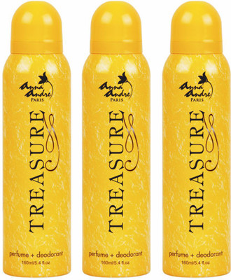Buy Anna Andre Paris Set of 3 Treasure Deos Combo Set(Set of 3) on Flipkart  | PaisaWapas.com