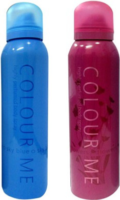 

Colour me Skyblue-Flowers Combo Set(Set of 2)