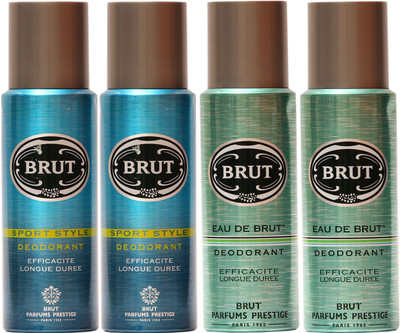 

Brut Eau De Brut,Sports Combo Set(Set of 4)