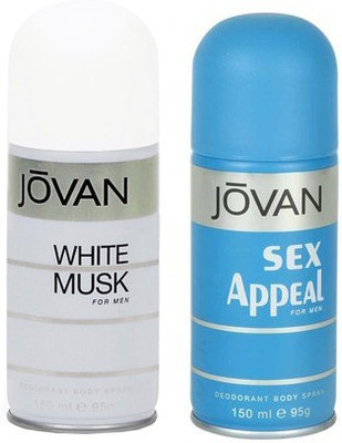 Jovan White Musk and Sex Appeal Combo Set(Set of 2)
