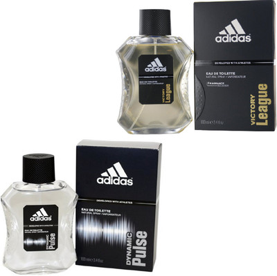 

Adidas Dynamic Pulse Edt 100 Ml And Victory League Edt For Men 100 Ml Gift Set Combo Set(Set of 2)