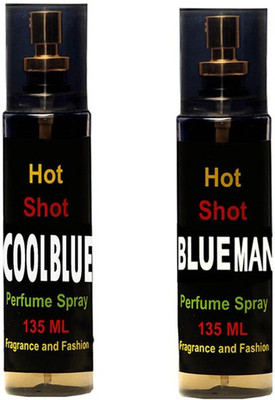 

Fragrance And Fashion Coolblue and Blueman Combo Set(Set of 2)