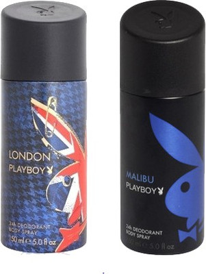 15 OFF on Play Boy London And Malibu Combo Set Set of 2 on