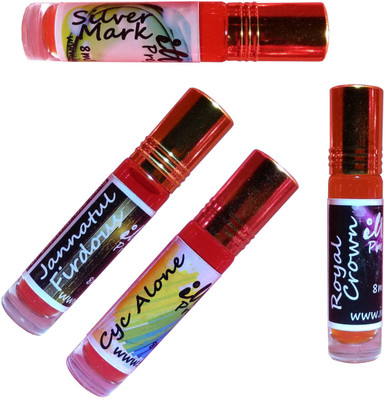 

Iwill Non Alcoholic Perfumes Floral Attar Fancy Ittar 32 ml Combo Set(Set of 4)