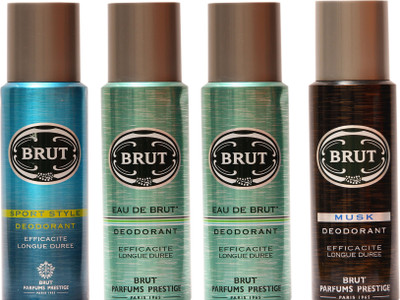 

Brut Eau De Brut,Sports,Musk Combo Set(Set of 4)