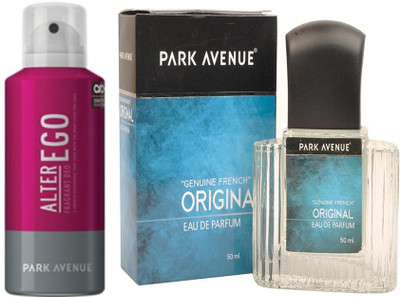 

Park avenue Alter Ego Deodorant ,Orignal EDP Combo Set(Set of 2)