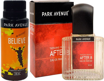 

Park avenue After 8 EDP , Believe Deodorant Combo Set(Set of 2)