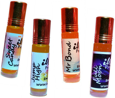 

Iwill Non Alcoholic Perfumes Floral Attar Fancy Ittar 32 ml Combo Set(Set of 4)