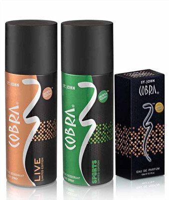 Cobra Cobra Combo Set Gift Set Combo Set(Set of 3) Cobra Cobra Combo Set Gift Set Combo Set(Set of 3)