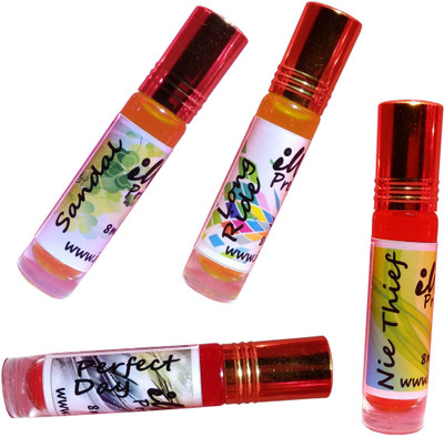

Iwill Non Alcoholic Perfumes Floral Attar Fancy Ittar 32 ml Combo Set(Set of 4)