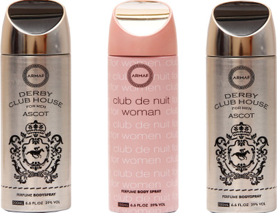 

Armaf Ascot, Club De Nuit Combo Set(Set of 3)