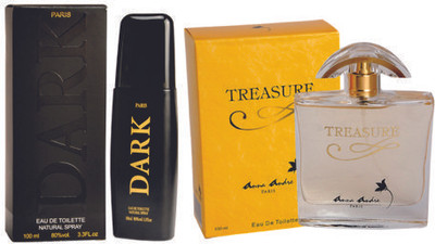 

Vincent valentine paris Set of New Dark EDT & Treasure EDT Gift Set(Set of 2)