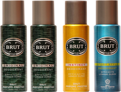 

Brut Original,Instinct,Sports Combo Set(Set of 4)