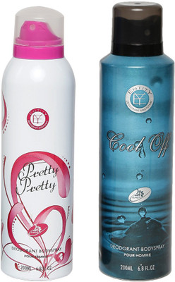 

York Cool Off Men & Pretty Pretty Women Combo Set(Set of 1)