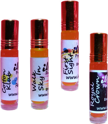 

Iwill Non Alcoholic Perfumes Floral Attar Fancy Ittar 32 ml Combo Set(Set of 4)