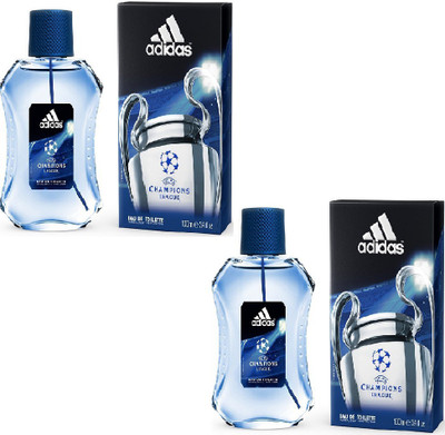 

Adidas Champions League EDT for Men - 100 ml x 2 Pcs. Gift Set Combo Set(Set of 2)