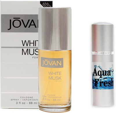 

Jovan White Musk Perfume And Aqua Fresh Combo Set(Set of 2)