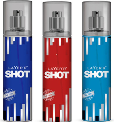 

Layer'r Shot of 3 - Deep Desire, Red Stallion, Blue Blaze Combo Set(Set of 3)