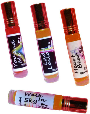 

Iwill Non Alcoholic Perfumes Floral Attar Fancy Ittar 32 ml Combo Set(Set of 4)