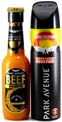 

Park Avenue Beer Shampoo & Good Morning Combo Set
