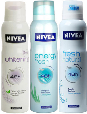 

Nivea Nivea Combo Set Combo Set(Set of 3)