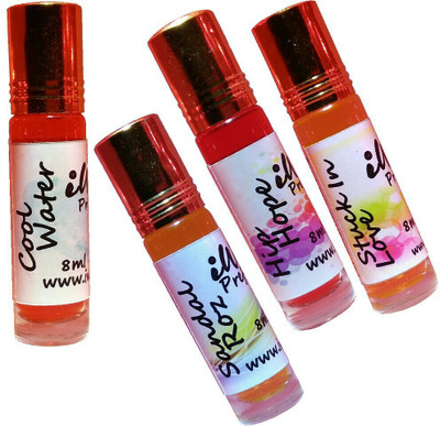 

Iwill Non Alcoholic Perfumes Floral Attar Fancy Ittar 32 ml Combo Set(Set of 4)