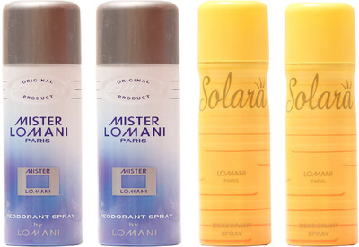 

Lomani Mister Lomani,Solara Combo Set(Set of 4)