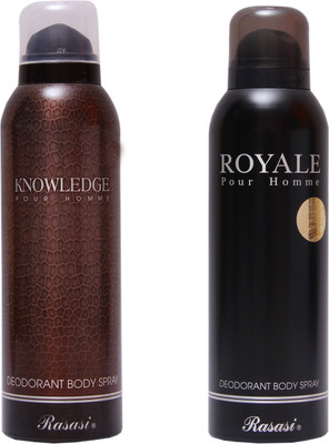 

Rasasi Knowledge Men Combo Set(Set of 2)