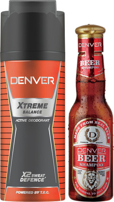 

Denver Deo Extreme Balance & Beer Shampoo Combo Set(Set of 2)