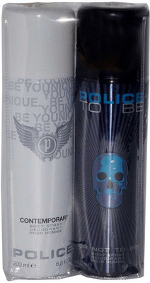 

Police Pk of 2 Men Deos 400ml Combo Set(Set of 2)