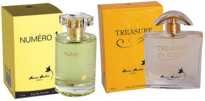 

Anna andre paris Set of Numero I EDT & Treasure EDT Gift Set(Set of 2)