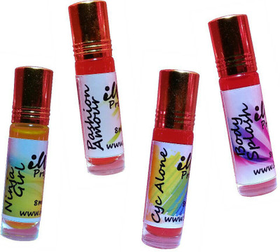 

Iwill Non Alcoholic Perfumes Floral Attar Fancy Ittar 32 ml Combo Set(Set of 4)