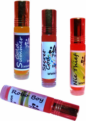 

Iwill Non Alcoholic Perfumes Floral Attar Fancy Ittar 32 ml Combo Set(Set of 4)