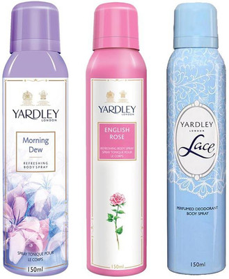 Yardley london Deodorants combo No-33 Combo Set(Set of 3)