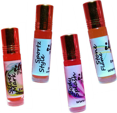 

Iwill Non Alcoholic Perfumes Floral Attar Fancy Ittar 32 ml Combo Set(Set of 4)