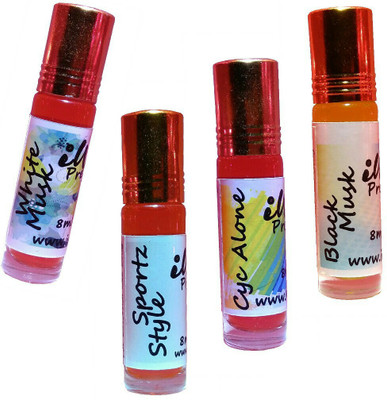 

Iwill Non Alcoholic Perfumes Floral Attar Fancy Ittar 32 ml Combo Set(Set of 4)