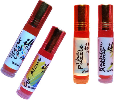 

Iwill Non Alcoholic Perfumes Floral Attar Fancy Ittar 32 ml Combo Set(Set of 4)
