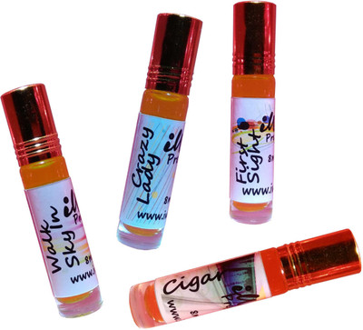 

Iwill Non Alcoholic Perfumes Floral Attar Fancy Ittar 32 ml Combo Set(Set of 4)
