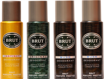 

Brut Musk,Original,Instinct Combo Set(Set of 4)