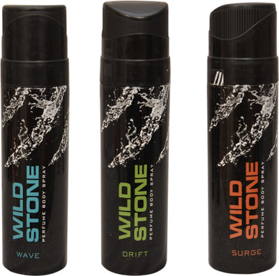 

Wild stone Wave,Drift,Surge Combo Set(Set of 3)