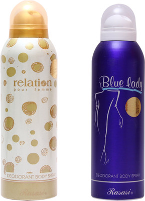 

Rasasi Relation Women::Blue Lady Combo Set(Set of 2)