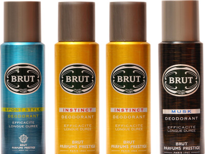 

Brut Instinct,Musk,Sports Combo Set(Set of 4)