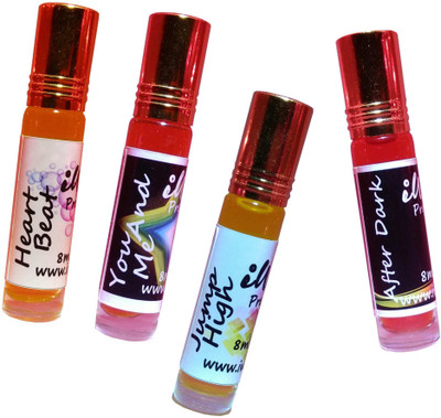 

Iwill Non Alcoholic Perfumes Floral Attar Fancy Ittar 32 ml Combo Set(Set of 4)