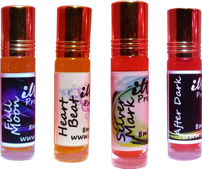 

Iwill Non Alcoholic Perfumes Floral Attar Ittar 32 ml Combo Set(Set of 4)