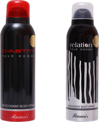 

Rasasi Chastity Men Combo Set(Set of 2)